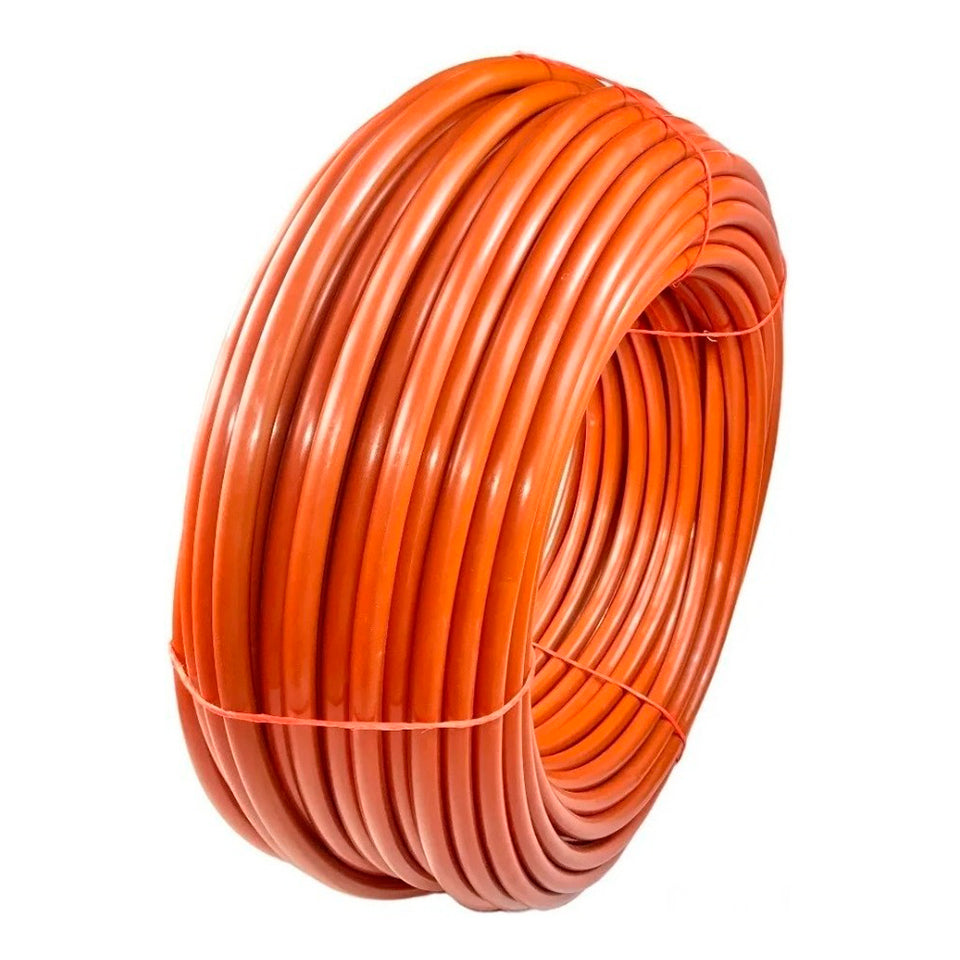 Poliducto Naranja Bicapa Liso 1/2 pulgada rollo 100 metros – Torke