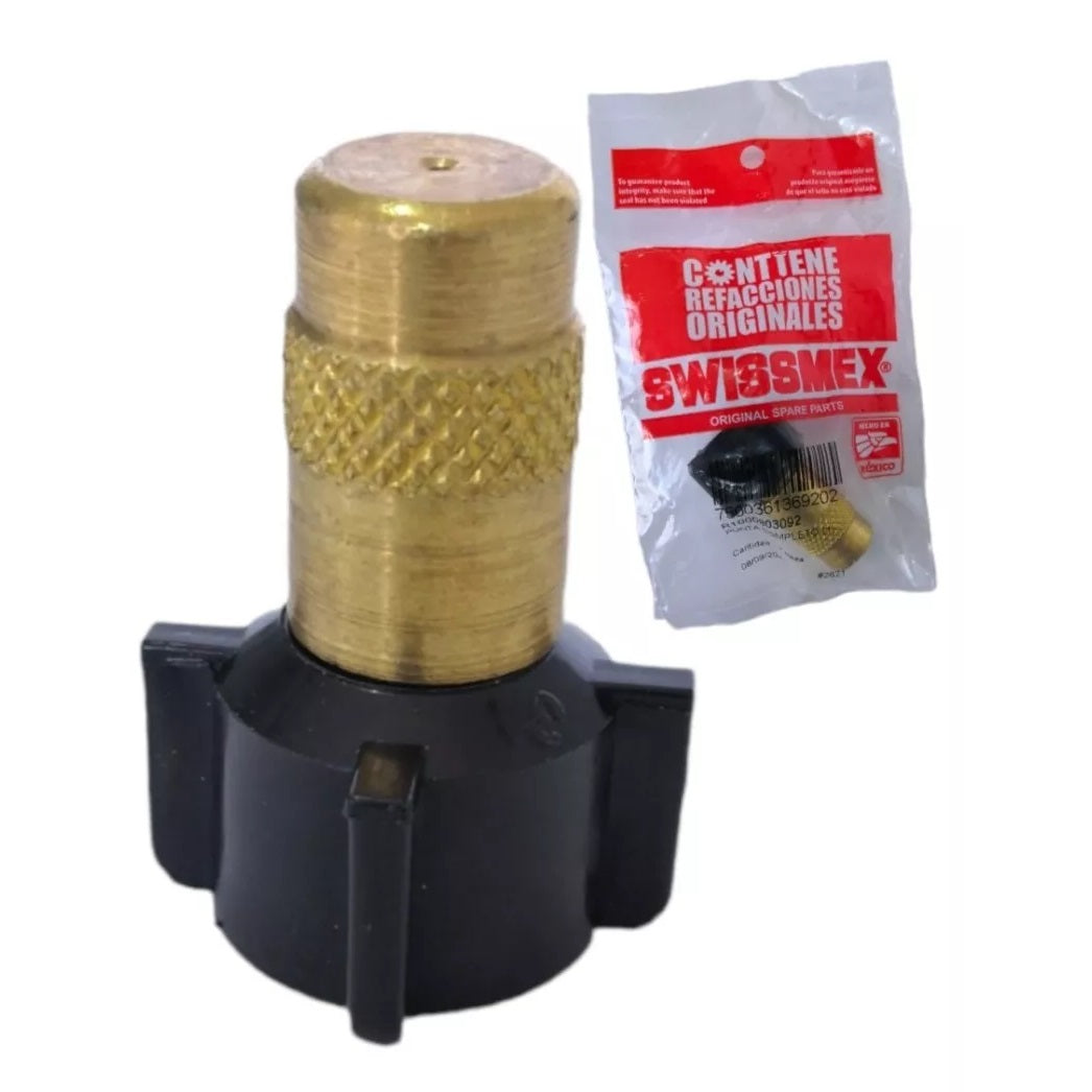 BOQUILLA TURB. CERAMICA ATR 80º AMARILLA