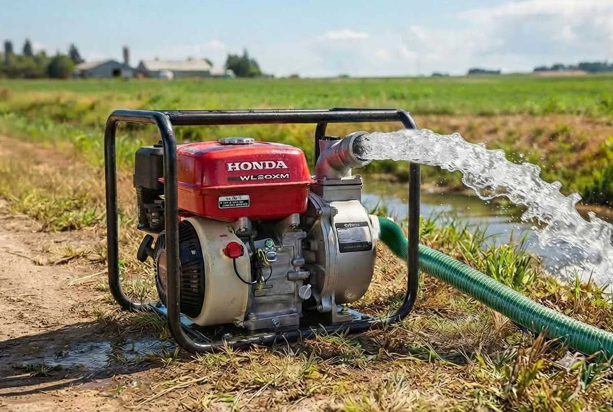 ¿Qué es una motobomba y para qué sirve en el campo?