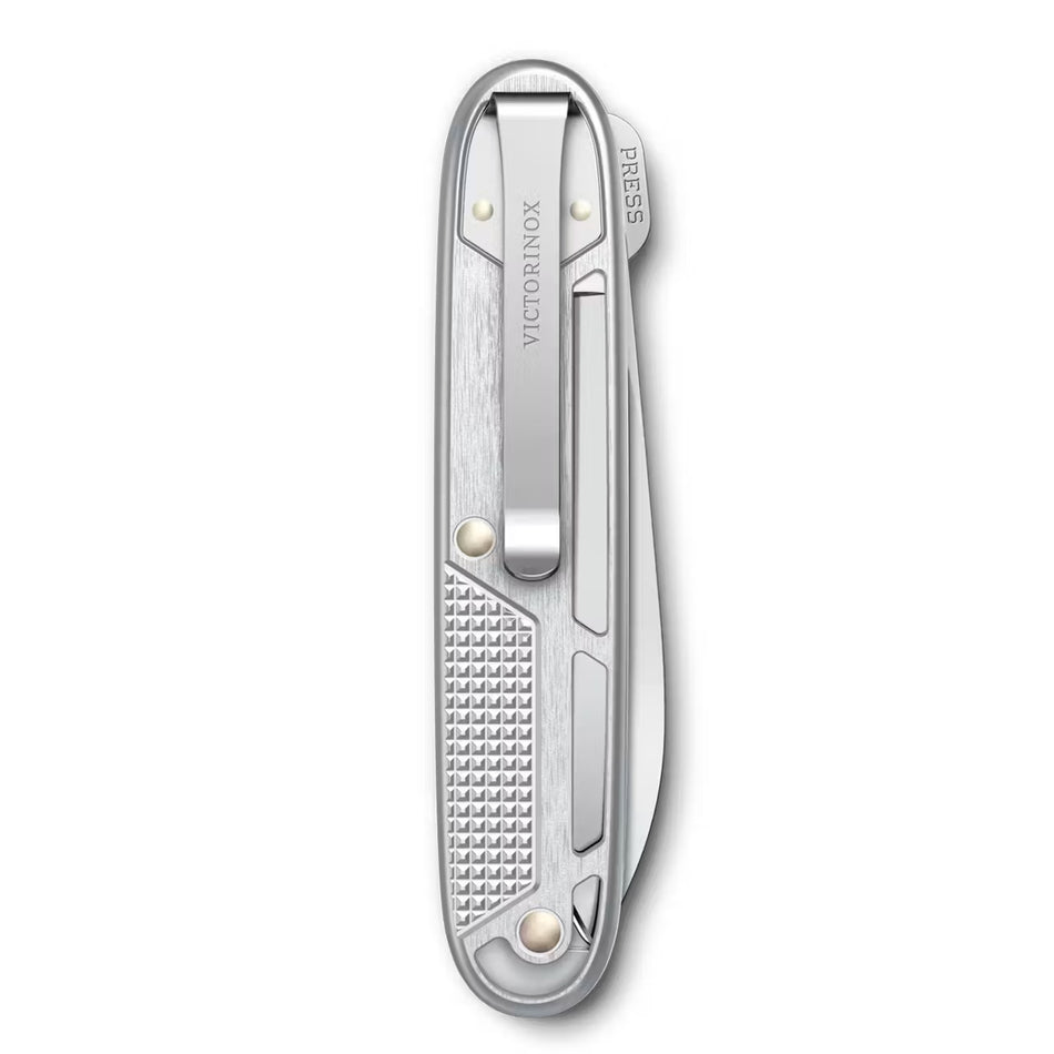 Navaja Multiuso Victorinox Onefold Alox 2 Usos Plateado