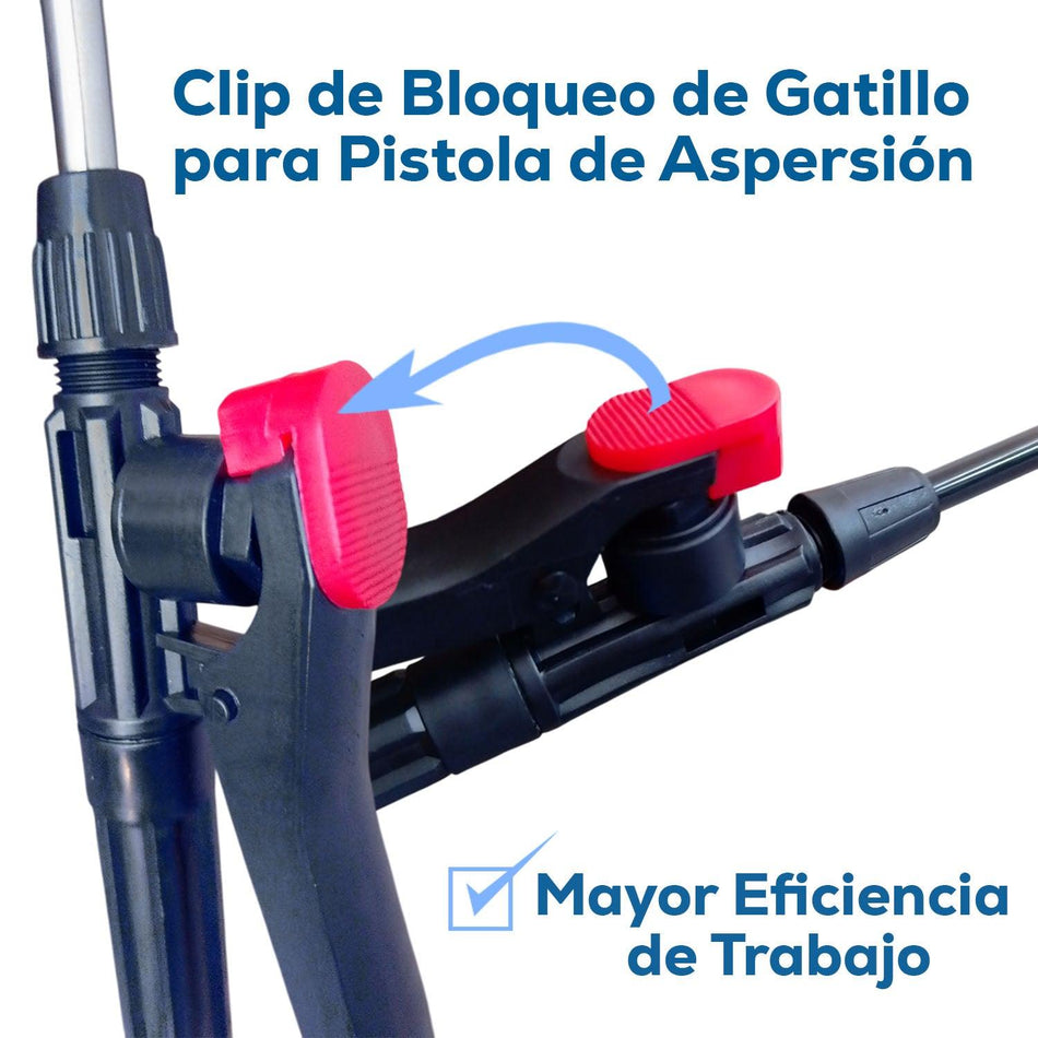 Aspersor Fumigador Eléctrico De Mochila Azul 20 Ltrs TRK