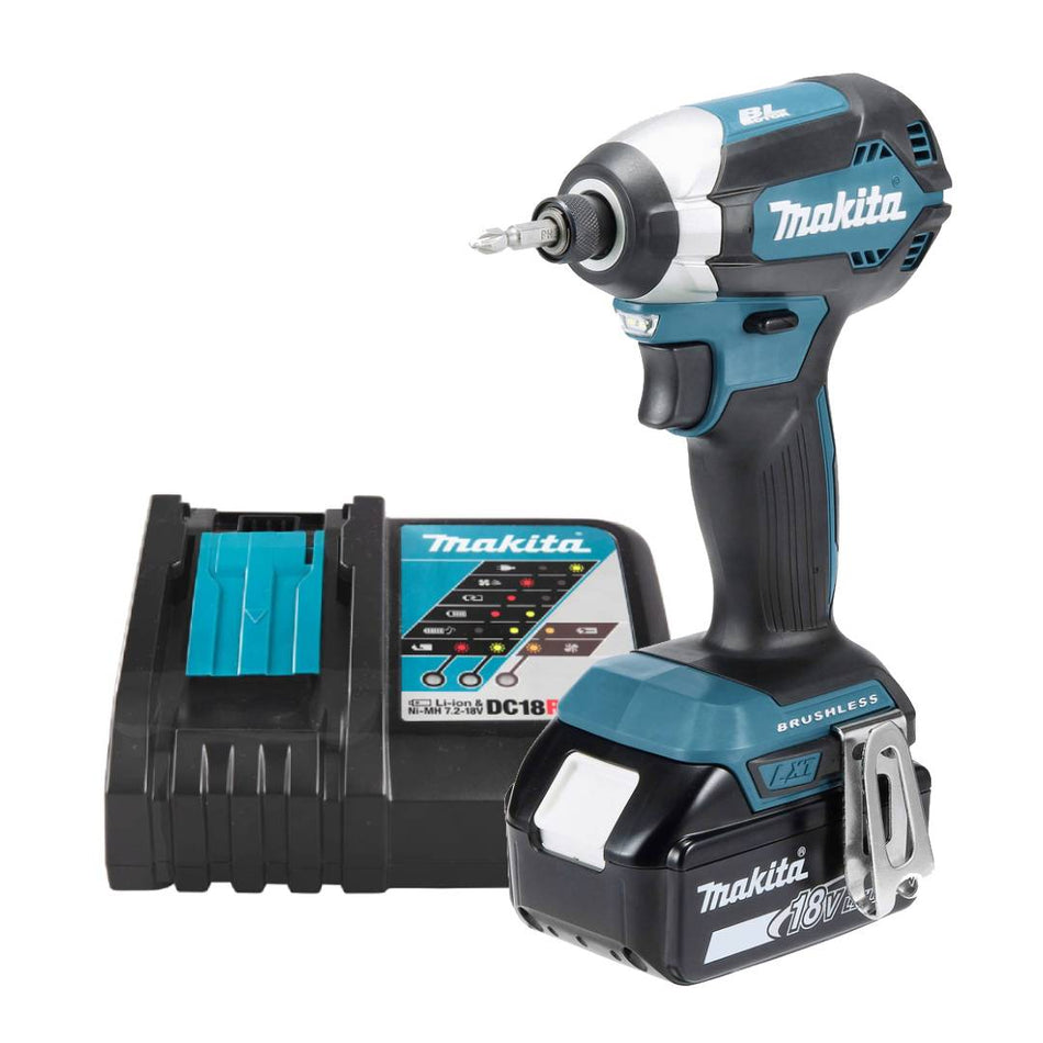 Atornillador de Impacto 1/4" 1.70m LXT 18V DTD153ST Makita