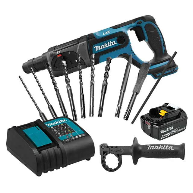 Rotomartillo Inalámbrico SDS Plus 13/16" DHR241STX2 Makita