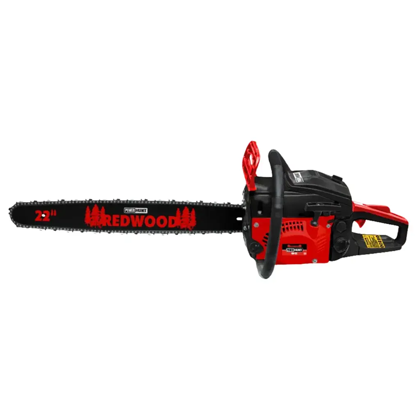 Motosierra 22" 58cc 2.5kw 3.4hp RedWood Power Hunt