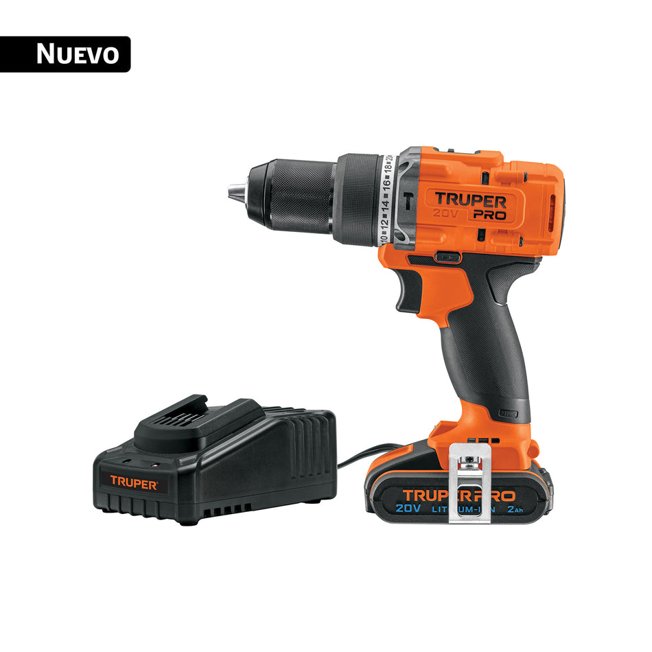 ROTOMARTILLO 1/2', 20V, 1 BATERÍA 2AH, 103247, TRUPER