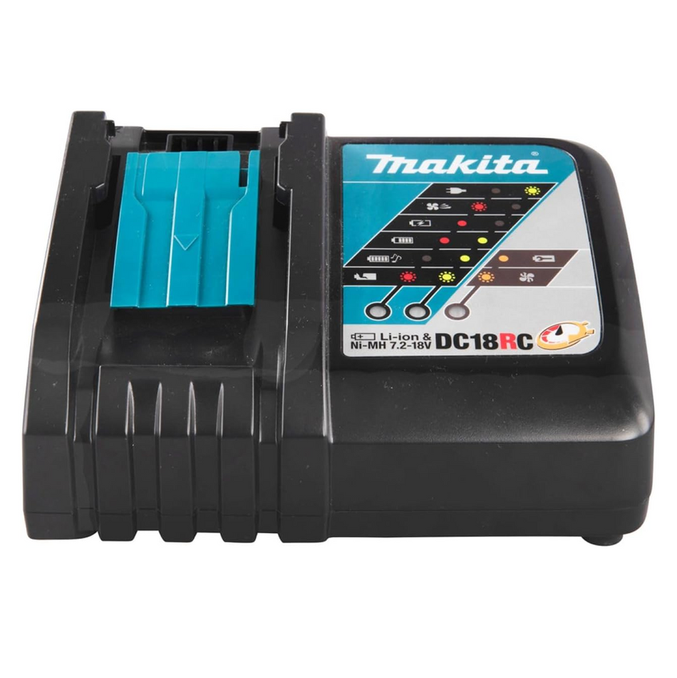 Cargador Rápido de Batería LXT 18V DC18RC Makita