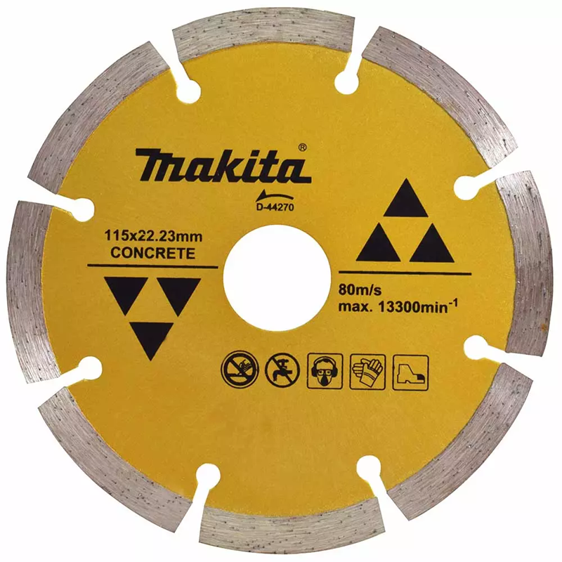 Disco Diamante Segmentado 4 1/2" D-44270 Makita