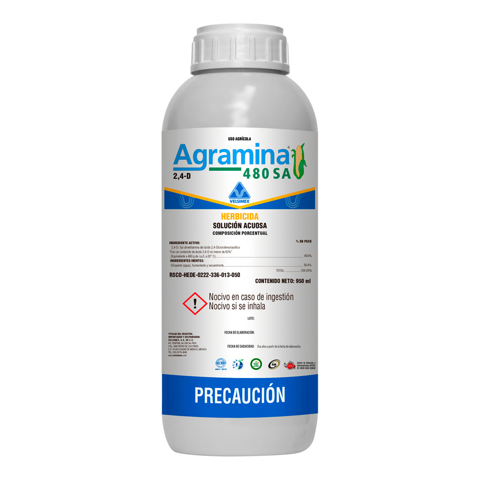 Herbicida Agramina 480 Velsimex 2,4 D Para Hoja Ancha