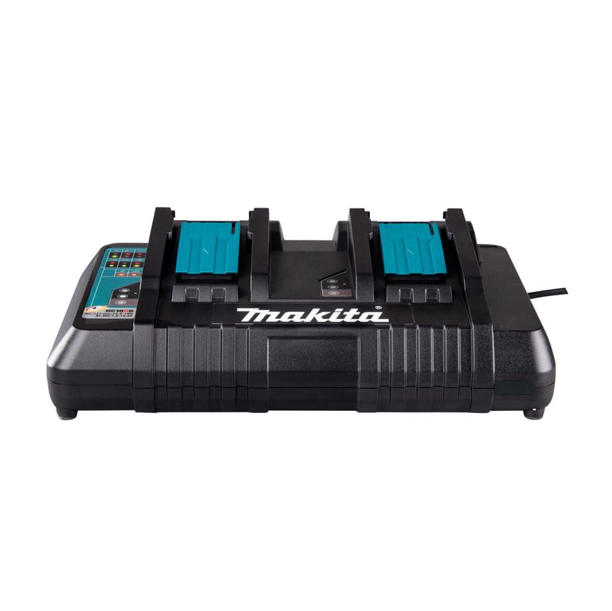 Cargador De Puerto Dual 18v Carga Rápida Lxt DC18RD Makita