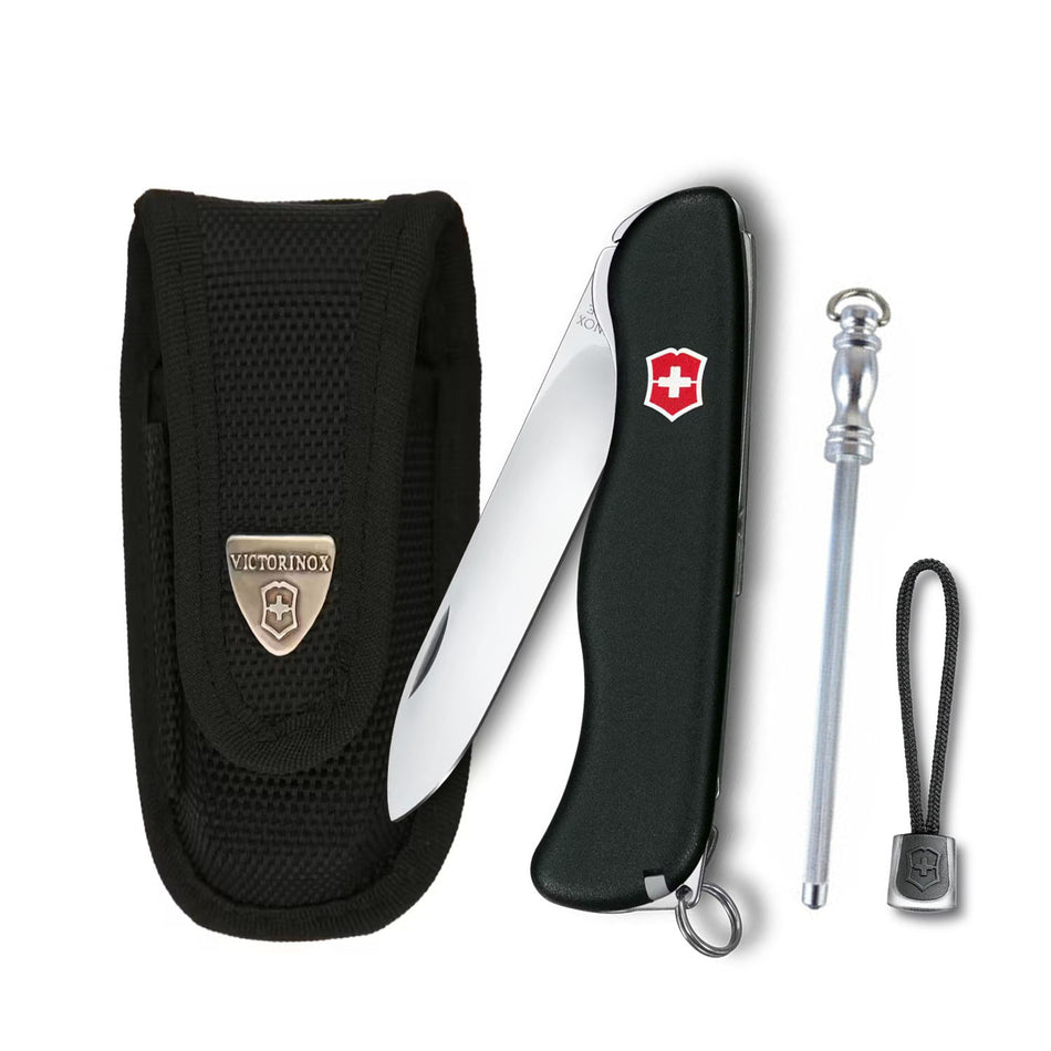 Victorinox Navaja Sentinel black con Kit de Accesorios