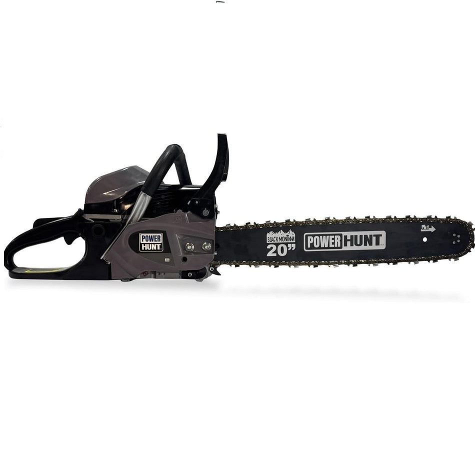 Motosierra A Gasolina 20″ 58cc 3.4hp Blackmontana PowerHunt