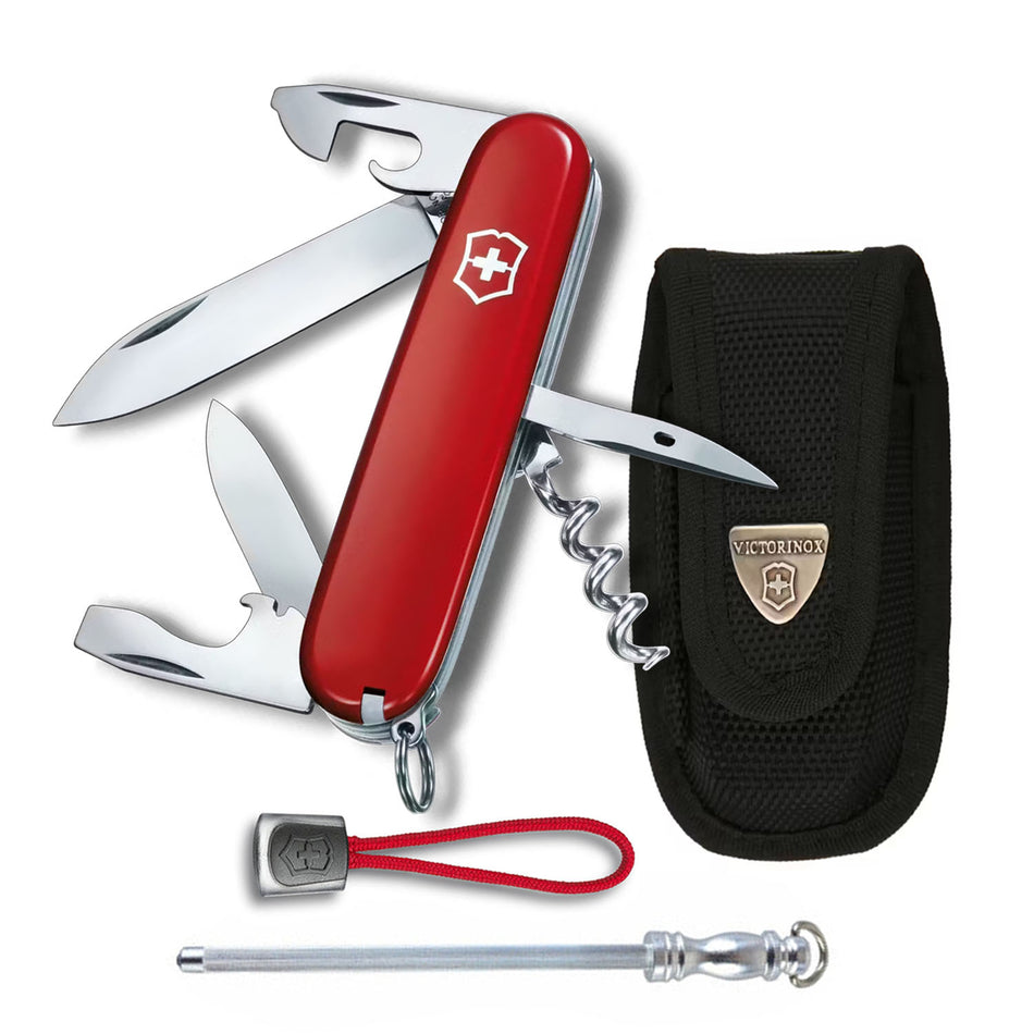 Victorinox Navaja Spartan Red 1.3603 con Kit de Accesorios