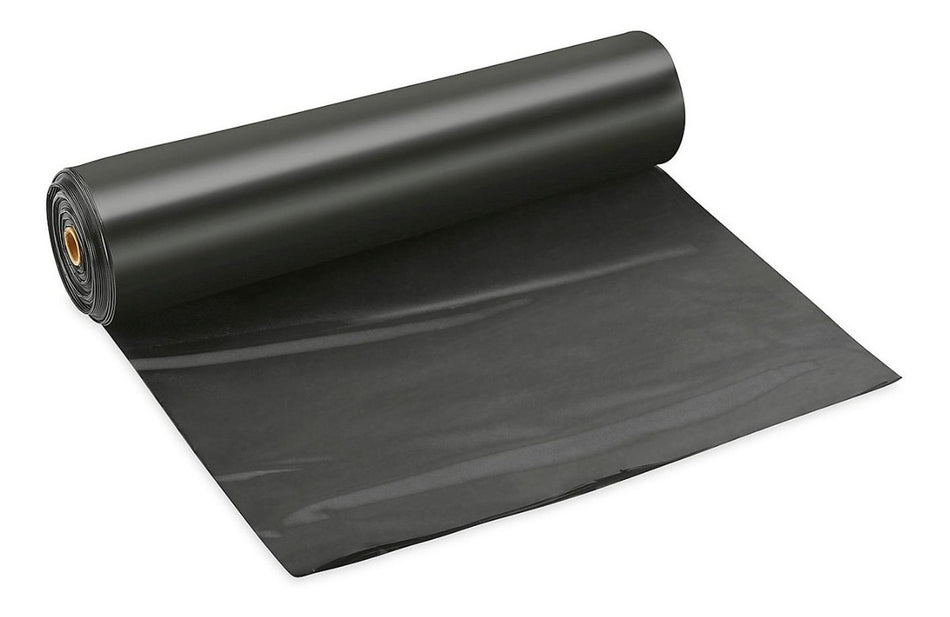 Hule Negro Para Construcción Compacto 4mx21m Calibre 600
