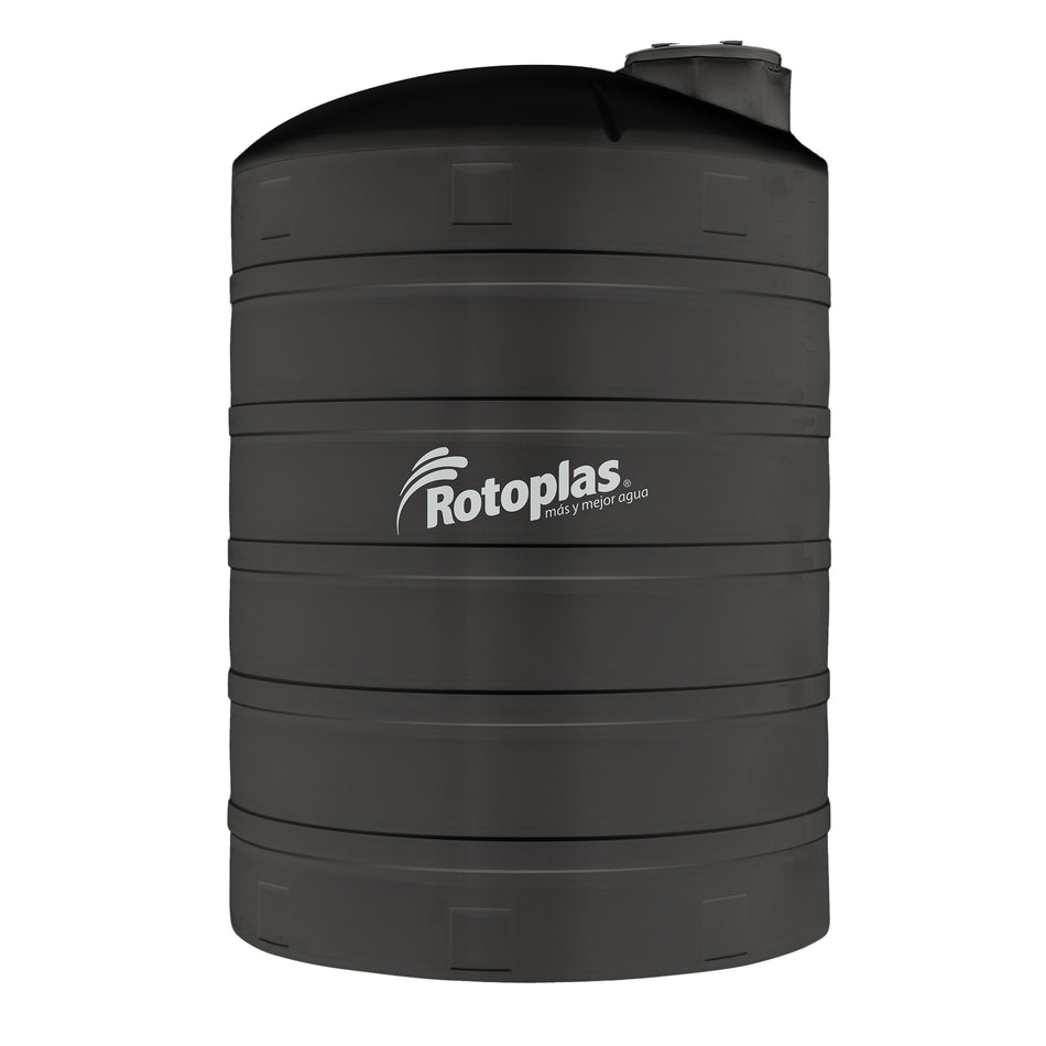 Tanque de Almacenamiento Negro Refuerzo 20% 25000L Rotoplas