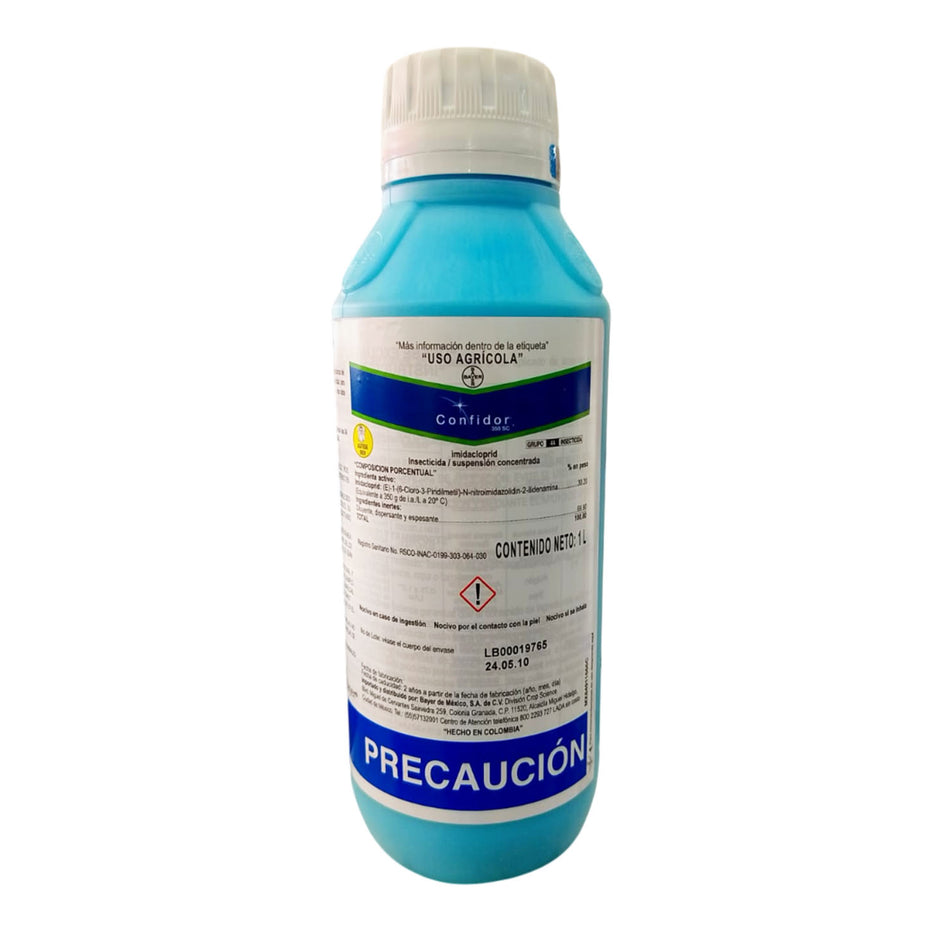 Confidor Insecticida Imidacloprid 1L Control D/Plagas