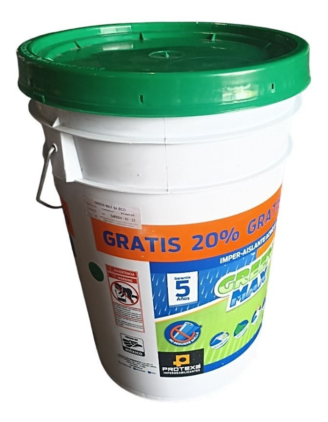 Impermeabilizante 5 Años Protexa Green Max Cubeton Blanco