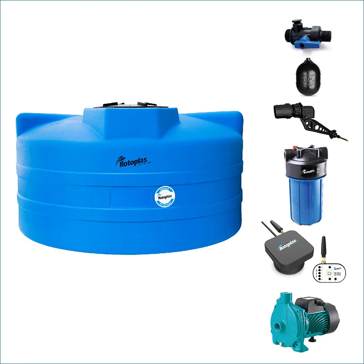 Cisterna equipada con Sensor de nivel 5,000 litros