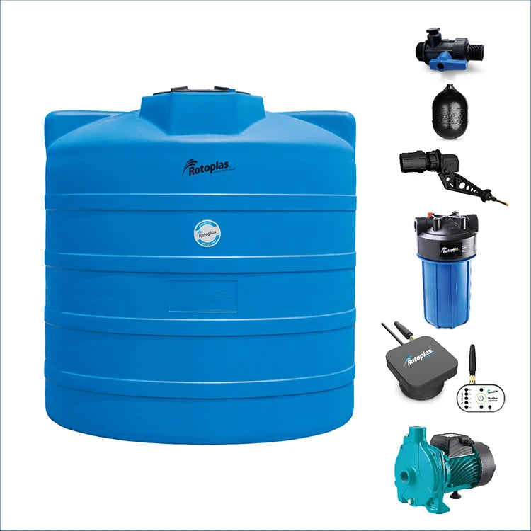 Cisterna equipada con Sensor de nivel 10,000 litros