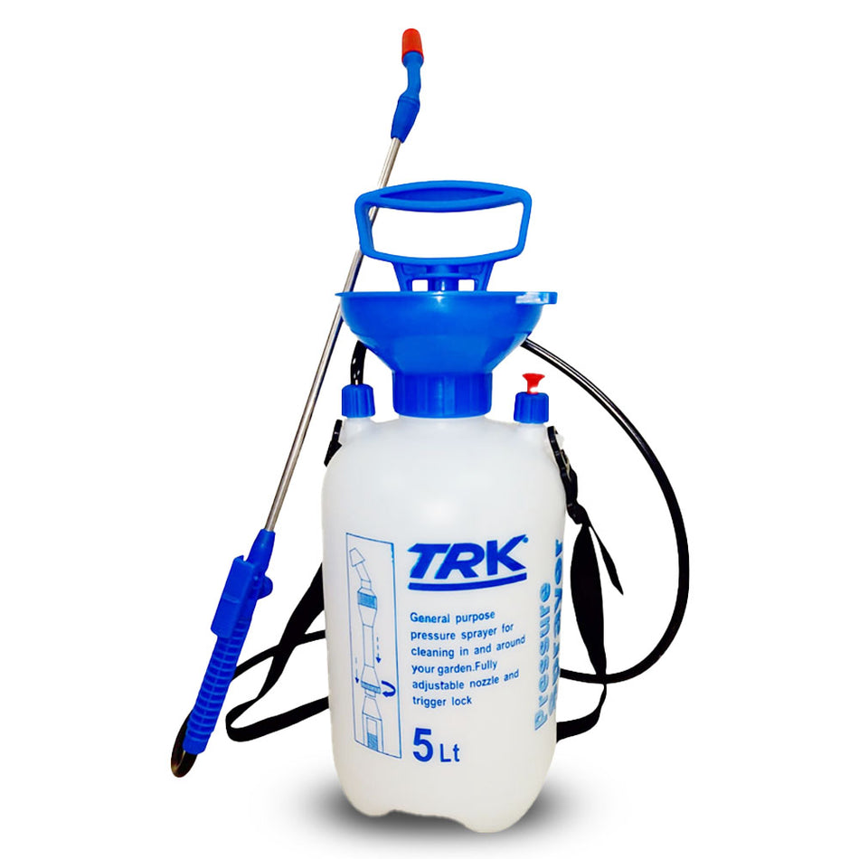 Aspersor Fumigador 5L con Herbicida Faena Fuerte 1L