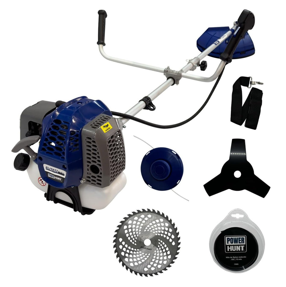 Desbrozadora A Gasolina 52cc 2.5hp Elite52 Power Hunt