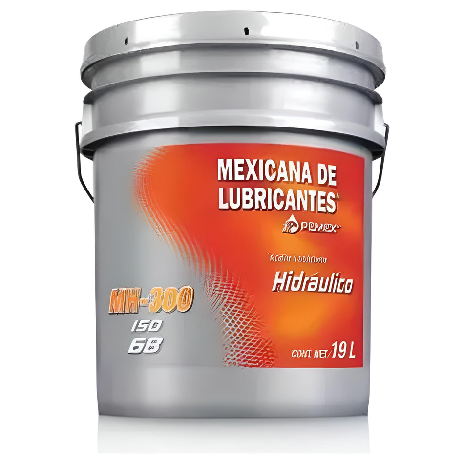 Aceite Hidráulico MH-300 Mexicana De Lubricantes Cubeta 19 Litros