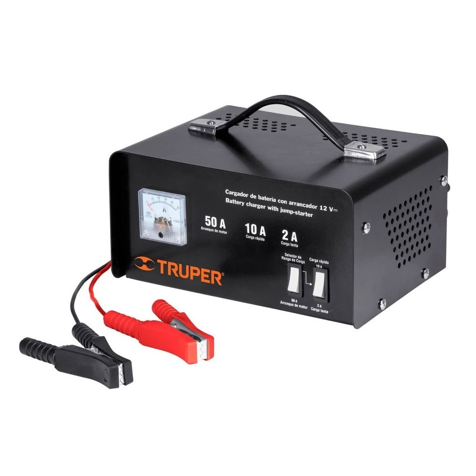 Cargador Para Baterías De 50 A Automotriz De 12 V Truper 13027