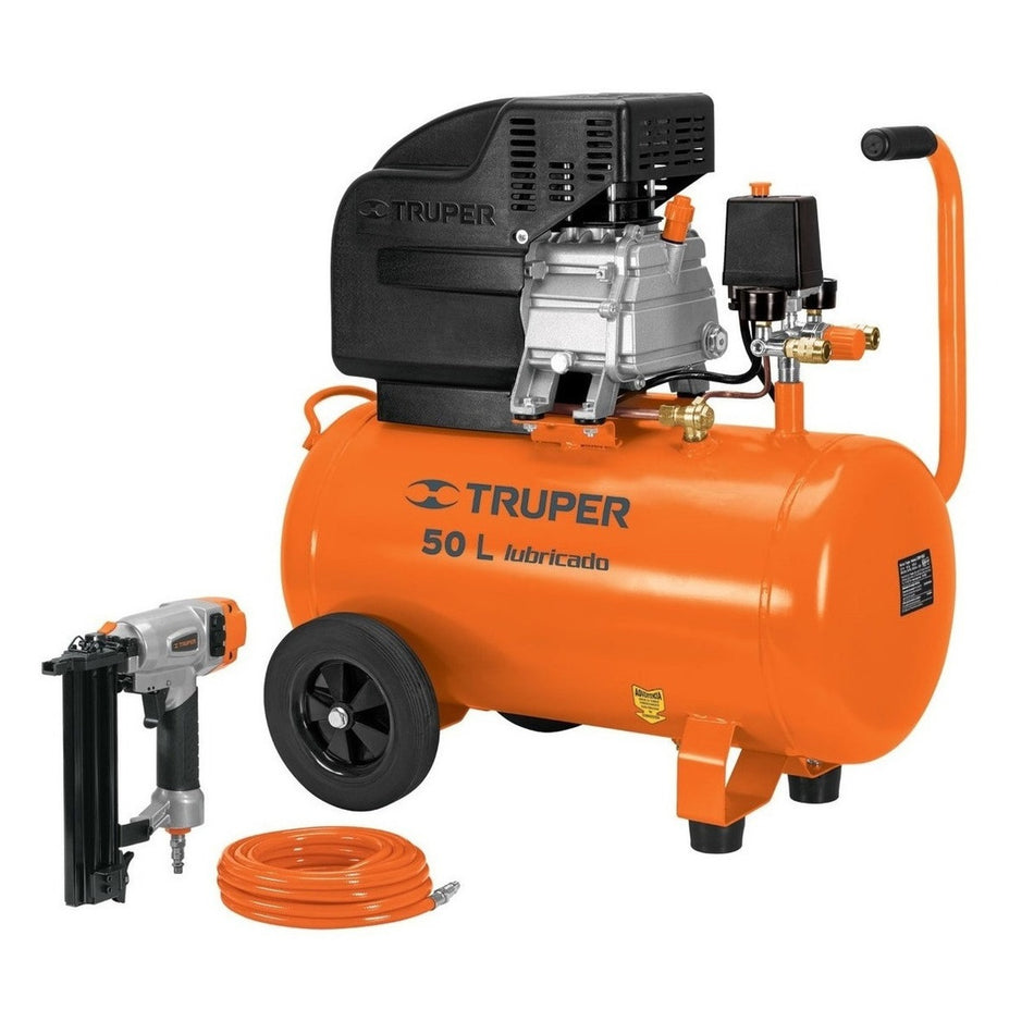 Compresor De Aire Eléctrico Truper Monofásico 50l 2.5hp 127v 60hz 16095