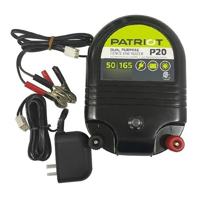 Energizador Dual Para Cerca Electrica Patriot P20 12/110 V
