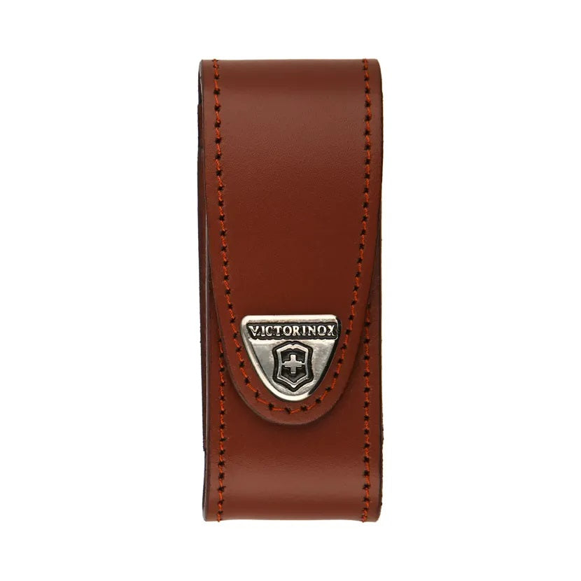Funda De Piel Victorinox Para Navajas 91mm 500754 Café