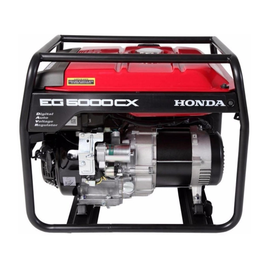 Generador Portátil Honda Eg5000cx 4500w Monofásico Con Tecnología Avr 220v
