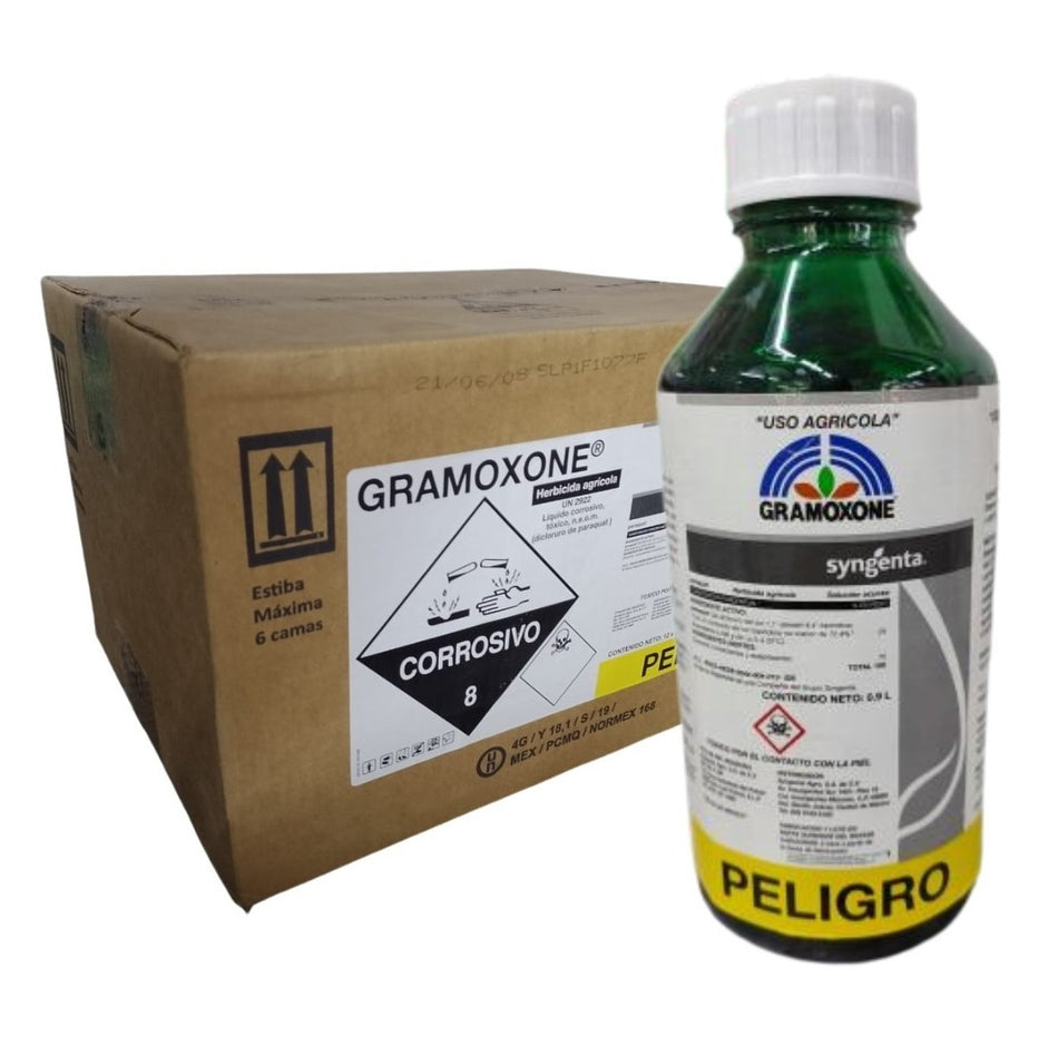 Herbicida Agrícola Gramoxone Paraqut Syngenta Caja 12 Litros