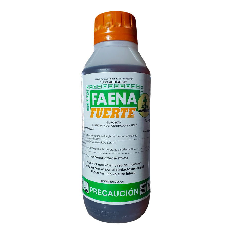 Herbicida Faena Fuerte 1 Lt Con Transorb Monsanto Maleza