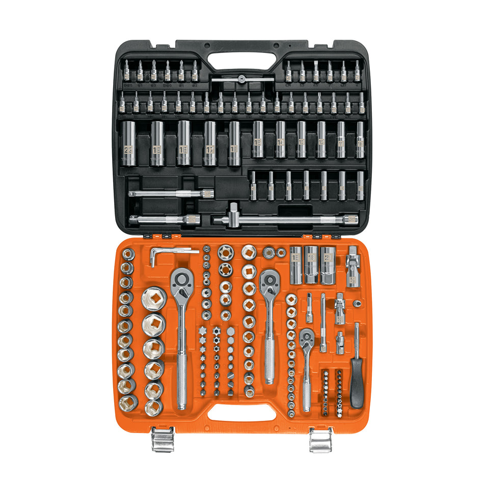 Juego De 172 Herramientas 1/4″ 3/8″ y 1/2″ Std 102412 Truper