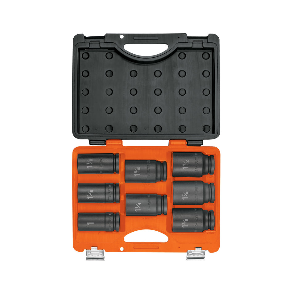 Juego De 8 Dados Largos Cuadro 3/4″ Std 100948 Truper