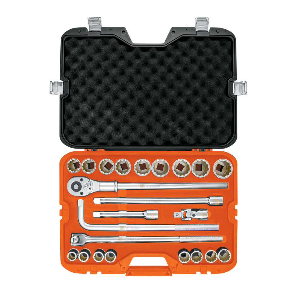 Juego de 23 Herramientas Cuadro 3/4″ mm 13874 Truper