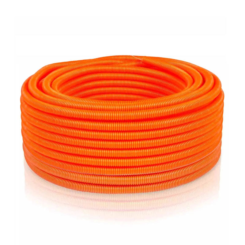 Manguera Corrugada Flexionar 1/2″ 100 Mtrs Con Guia
