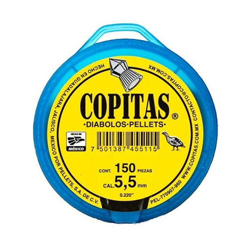 Diábolos Copitas Pellets Calibre 5.5 / 150 X Lata / 5 Latas