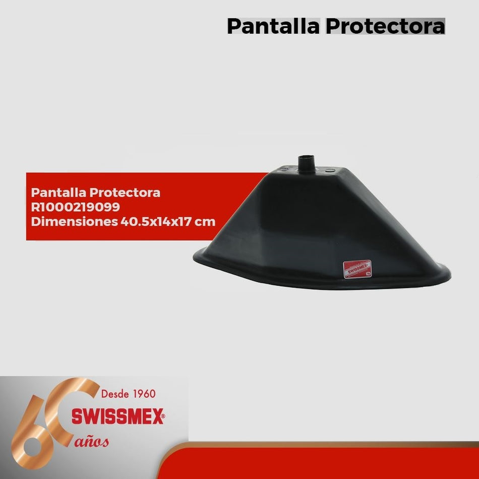 Pantalla Campana Protectora 40 cm con Niple para Aspersora