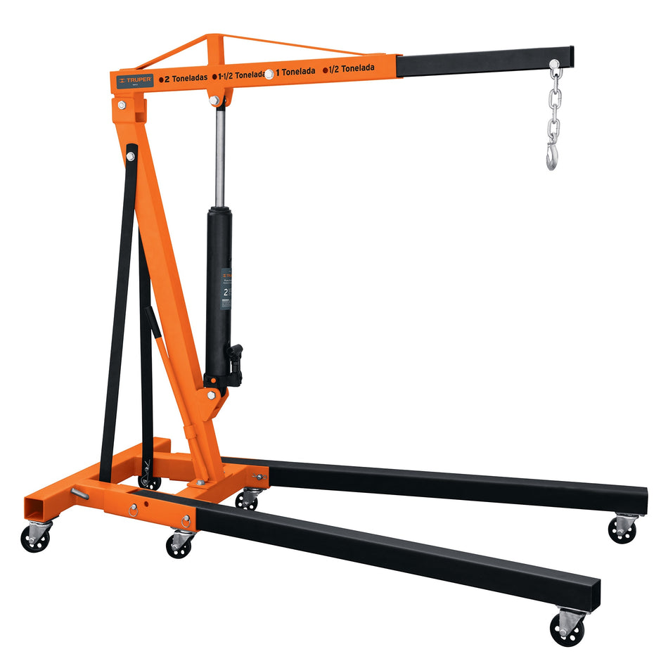 Pluma Hidráulica 2 ton Plegable 12888 Truper