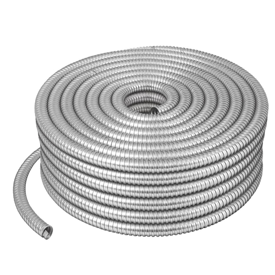 Rollo 50 m Tubo Flexible Metálico 1″ Volteck