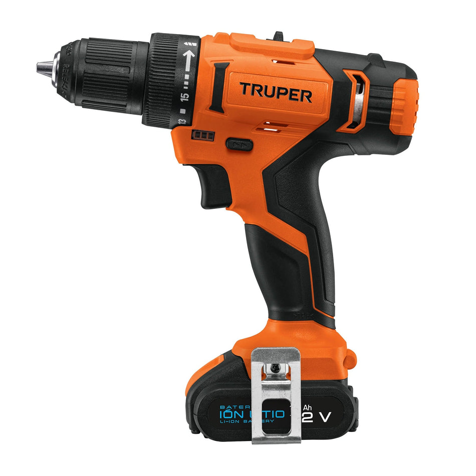 Taladro Inalámbrico Prof. 3/8' 12 V Truper 18153