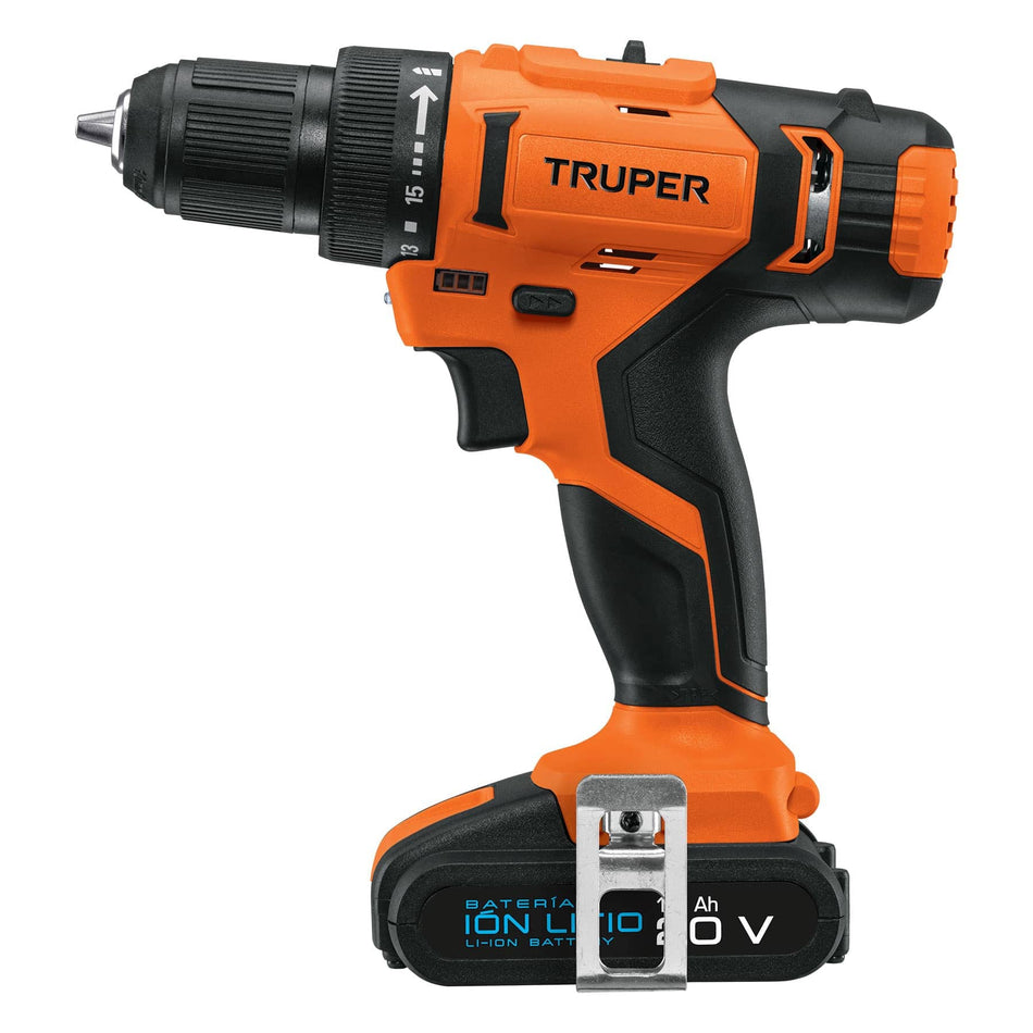 Taladro Inalámbrico Profesional 1/2'' 20 V Truper 18154
