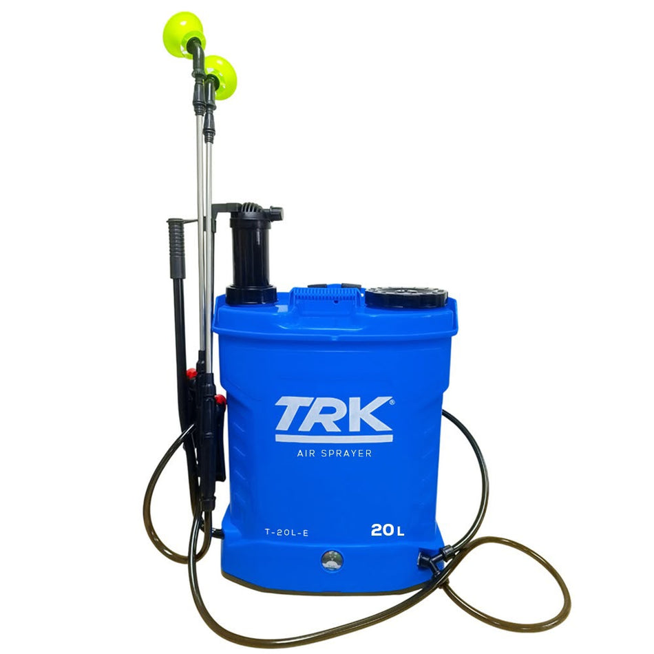 Aspersor Fumigador Eléctrico De Mochila Azul 20 Ltrs TRK
