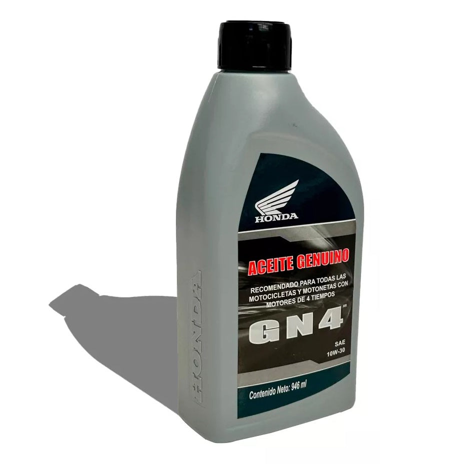 Aceite Genuino Para Moto Honda 10w30 Gn4 1 L