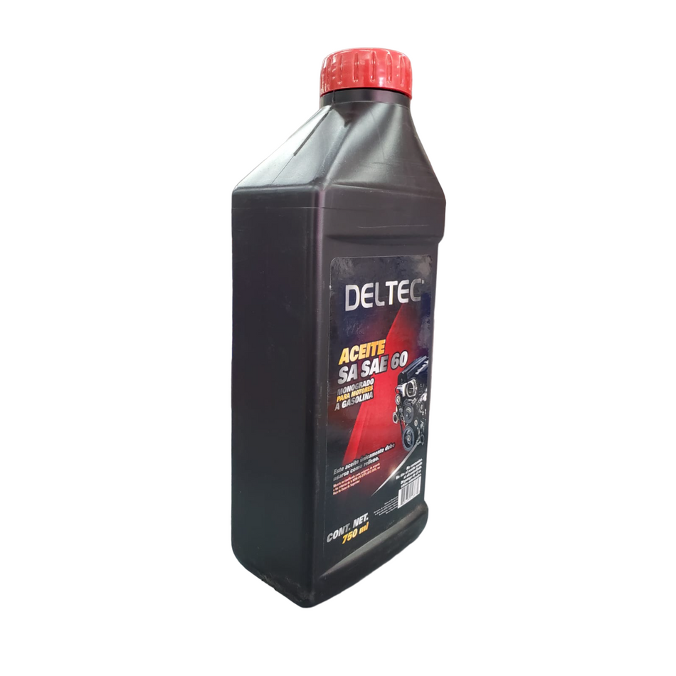 Aceite Monogrado Para Motores Sa Sae 60 Deltec 750ml