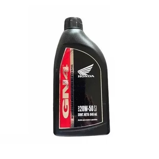 Aceite Para Motocicleta 20w50 Original Honda Gn4 Caja 12L