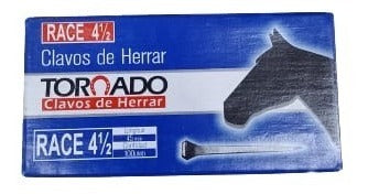 Clavos Para Herrar Caballos N.4 1/2 Tornado 200 Piezas 45mm