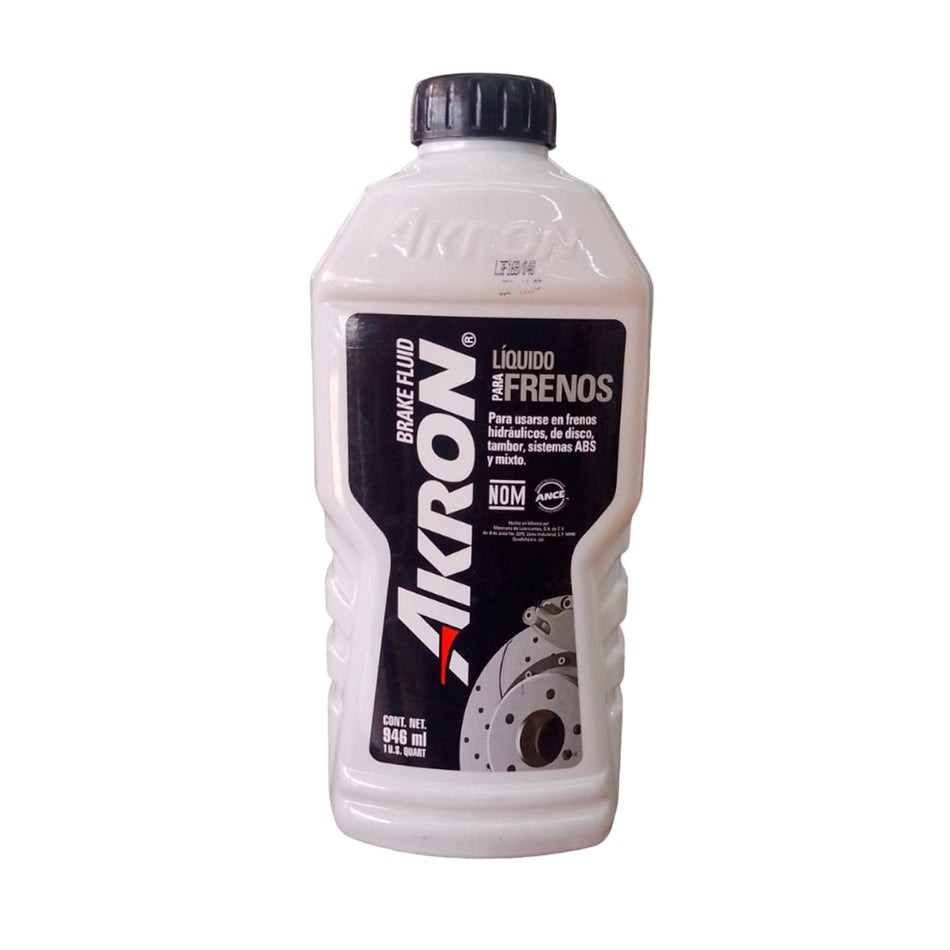 Liquido para Frenos Akron 946 ml Caja 12 Piezas