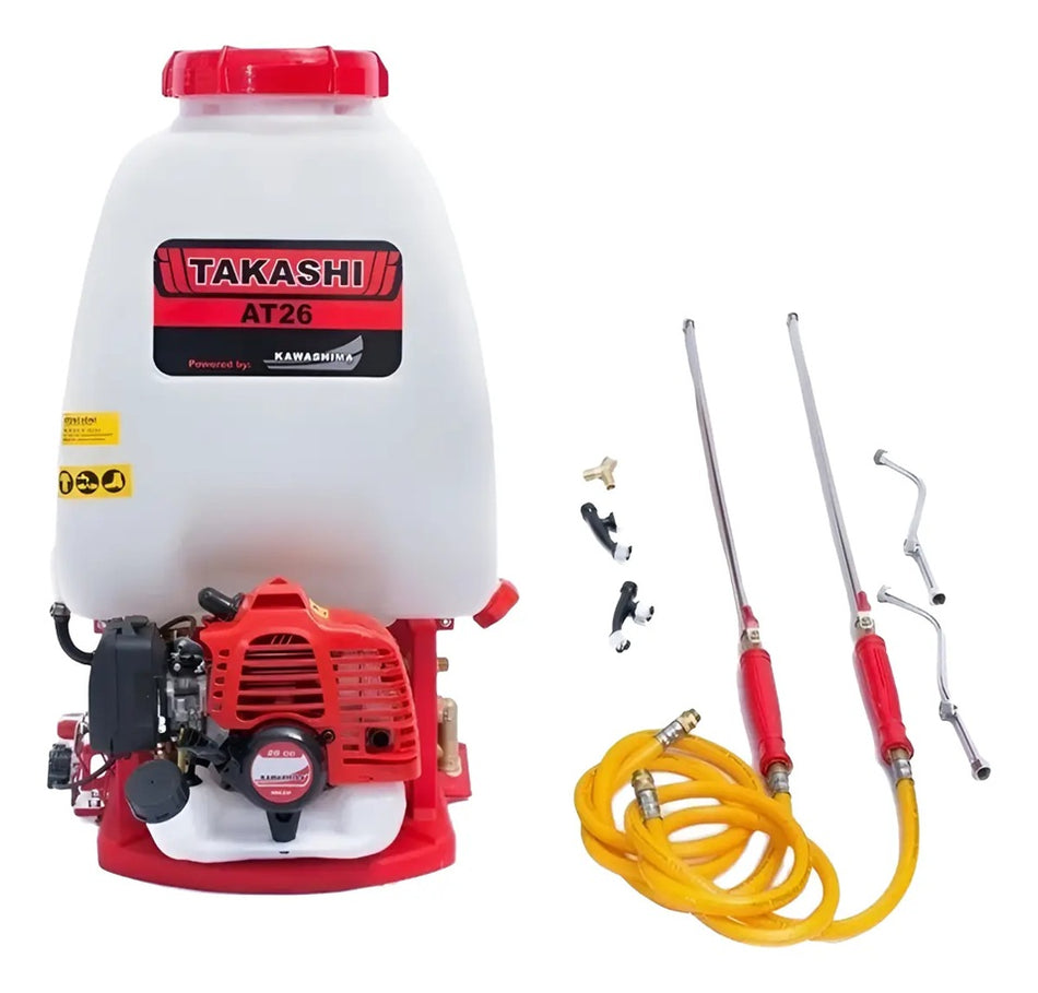 Fumigadora 26cc Takashi Motorizado AT26 de Mochila 25 L