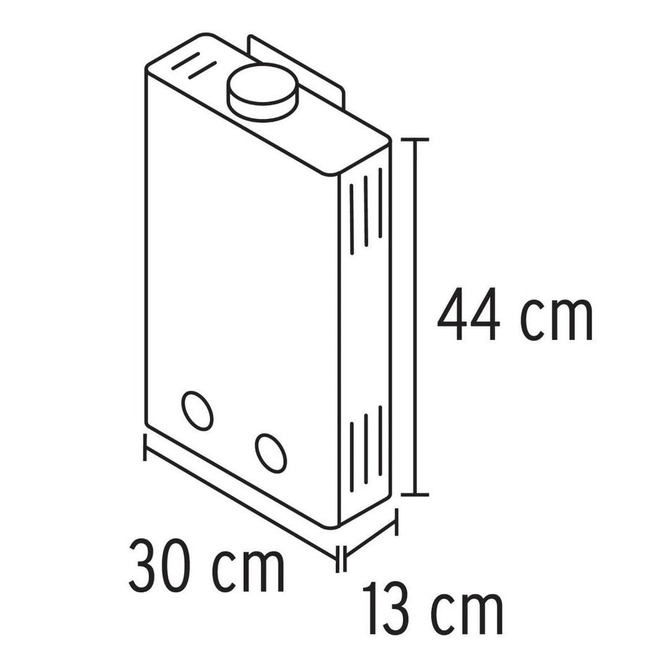 Calentador De Agua Instantáneo 6 Lts De Gas Lp